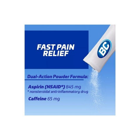 BC, Arthritis Fast Pain Relief Powder Packs, 50 Count BC