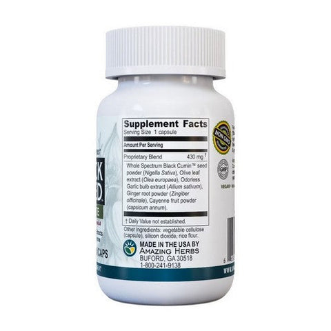 Amazing Herbs, Black Seed Ultimate Defense Formula, 100 Caps Amazing Herbs