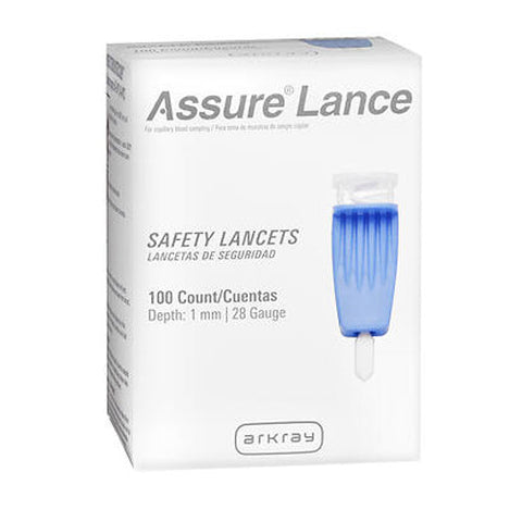 Assure Lance, Safely Lancets 1Mm 28 Gauge, 100 Each Assure Lance
