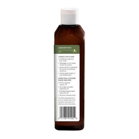 Aura Cacia, Organic Skin Care Castor Oil, Castor 16 Oz Aura Cacia