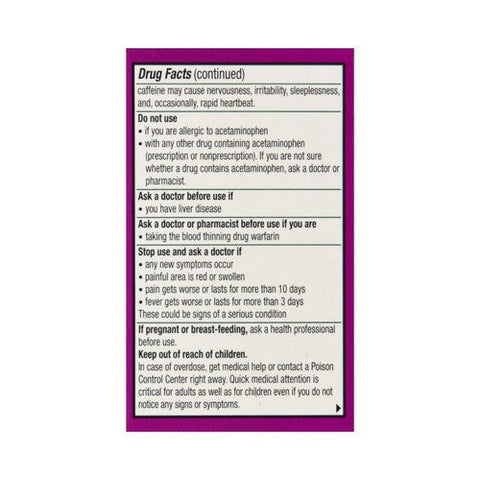 Excedrin, Tension Headache Caplets, 24 Caps Excedrin