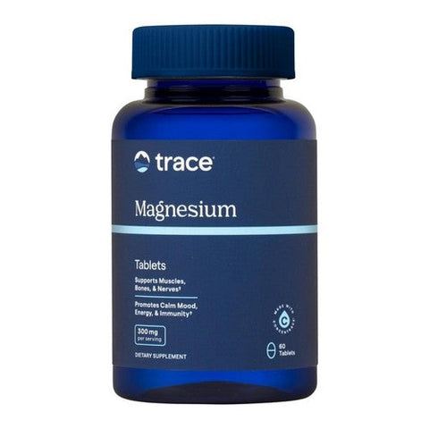 Trace Minerals, Magnesium, 60 Tabs Trace Minerals