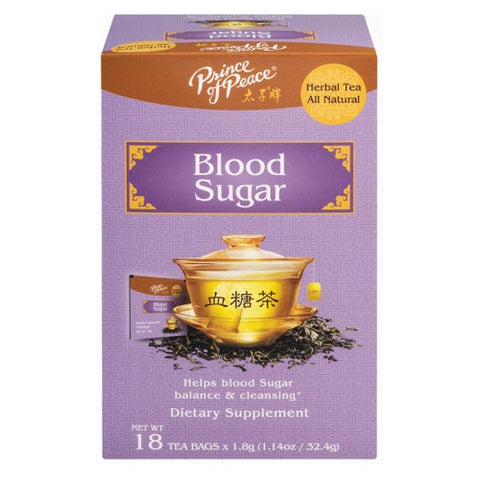 Prince Of Peace, Herbal Tea Blood Sugar, 18 Bags Prince Of Peace
