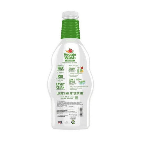 Citrus Magic, Veggie Wash Organic Fruit And Vegetable Wash Soaker, 32 Oz Citrus Magic