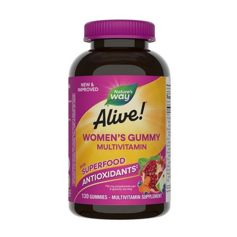 Alive! Women’s Gummy Multivitamin 130 Gummies by Nature's Way