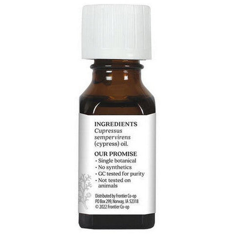 Aura Cacia, Essential Oil Cypress, (cypressus sempervirens) 0.5 Fl Oz Aura Cacia
