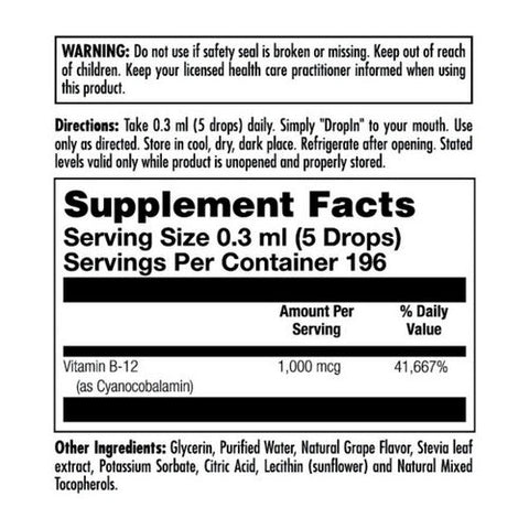 Kal, B12 DropIns Vegetarian Drops Grape, 2 Oz Kal