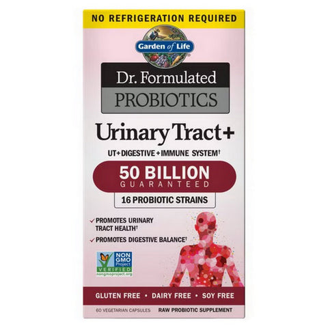 Dr. Formulated Probiotics Urinary Tract Plus 60 Caps by Garden of Life