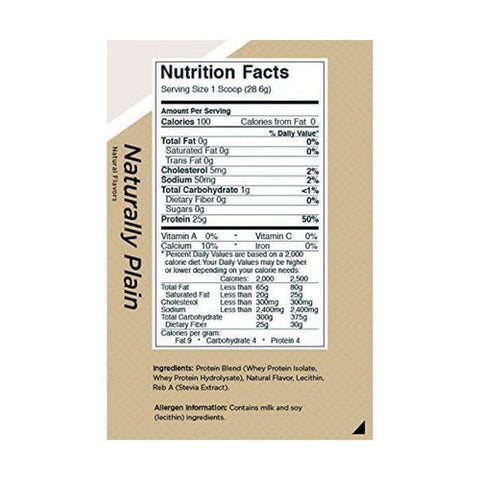 Rule 1, R1 Protein Isolate, Natural Plain 5.39lbs Rule 1