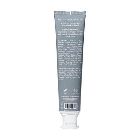 Zion Health, Claybrite Activated Charcoal Toothpaste, 4 Oz Zion Health
