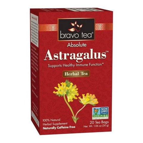 Bravo Tea, Absolute Astragalus Herbal Tea, 20 bags Bravo Tea