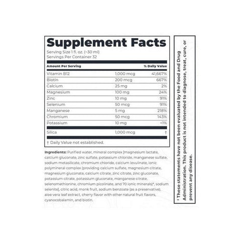 Maximum Living, Mineral Rich Plus Aloe Minerals, 32 Oz Maximum Living