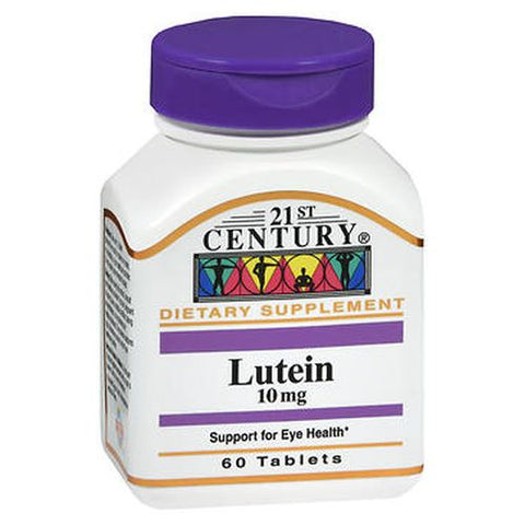 21st Century, Lutein, 10 Mg, 60 Tabs 21st Century