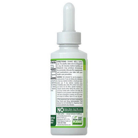 Nature's Truth, Maximum Strength Liquid Melatonin, 10 Mg, 2 Oz Nature's Truth