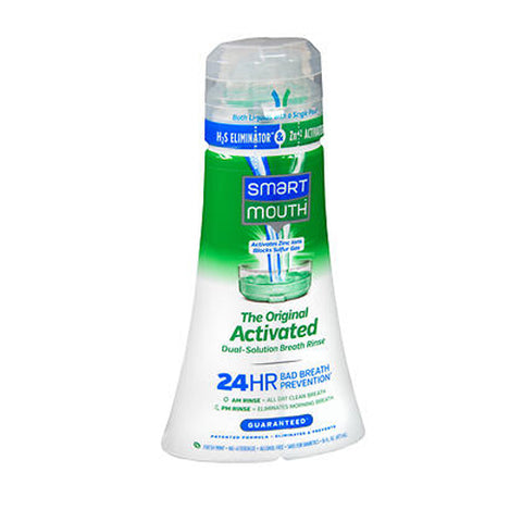 Original Zinc Activated Breath Rinse Fresh Mint 16 Oz by Smartmouth