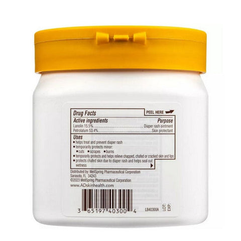 A+D, Prevent Diaper Rash Ointment And Skin Protectant Original, 16 Oz A+D