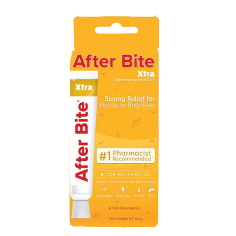 After Bite, Xtra Diphenhydramine Hcl 2% Itch Relieving Gel, 0.7 Oz After Bite