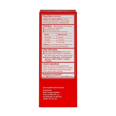 Sudafed Pe, Children's Nasal Decongestant Liquid Berry, 4 Oz Sudafed Pe