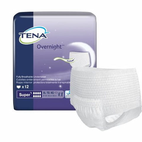 Unisex Adult Absorbent Underwear Count of 12 by Tena