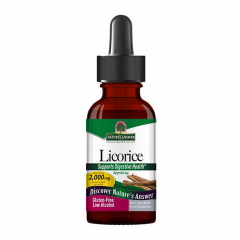 Nature's Answer, Licorice Root Low Alcohol, 2000 Mg, 1 Oz Nature's Answer