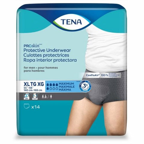 Male Adult Absorbent Underwear Count of 14 by Tena
