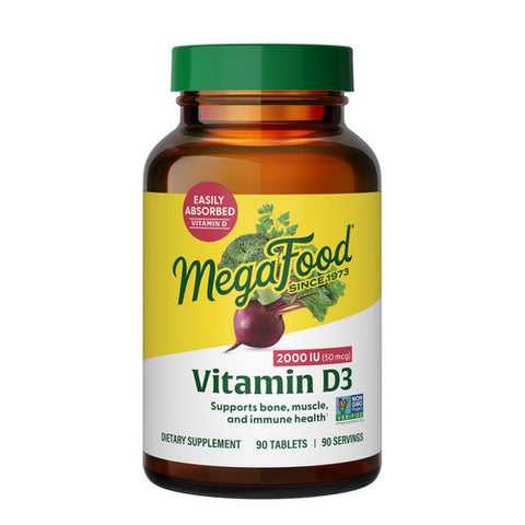 Vitamin D3 90 Tabs by MegaFood