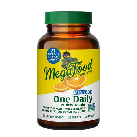 Men 40+ One Daily Multivitamin 30 Tabs by MegaFood