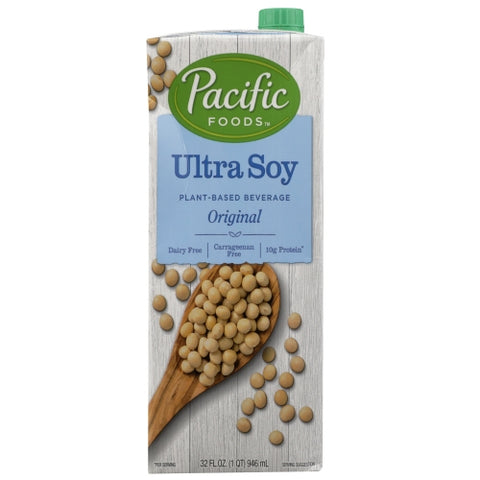 Bev Soy U Plain Lf Case of 12 X 32 Oz by Pacific Foods