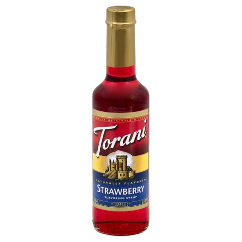 Syrup Strawberry Case of 4 X 12.7 Oz by Torani