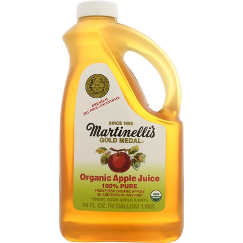 Juice Apple Case of 6 X 64 Oz by Martinellis