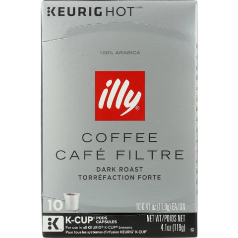 Coffee Kcup Dark Roast Case of 6 X 10 PC by Illy Issimo
