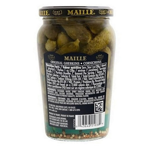 Maille, Cornichons Xfine, 13.5 Oz(Case Of 12) Maille