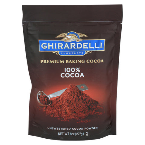 Un Sweetened Cocoa Powder Case of 6 X 8 Oz by Ghirardelli