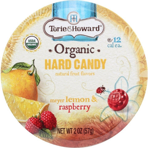 Candy Tin Lemon Raspberry 2 Oz(Case Of 8) by Torie & Howard