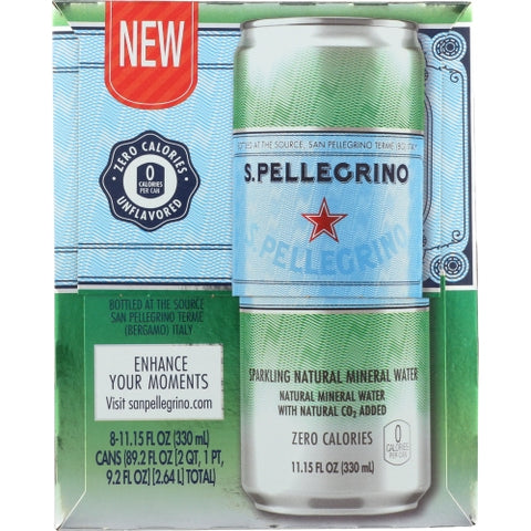 Water Essenza Sprkl 8Pk Case of 3 X 89.26 Oz by San Pellegrino