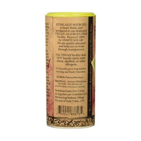 Himala Salt, Primordial Himalayan Sea Salt Fine Grain Shaker, 6 Oz(Case Of 6) Himala Salt