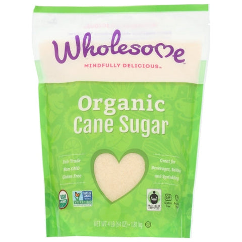 Wholesome, Sugar Ftc Org, Case of 6 X 64 Oz Wholesome