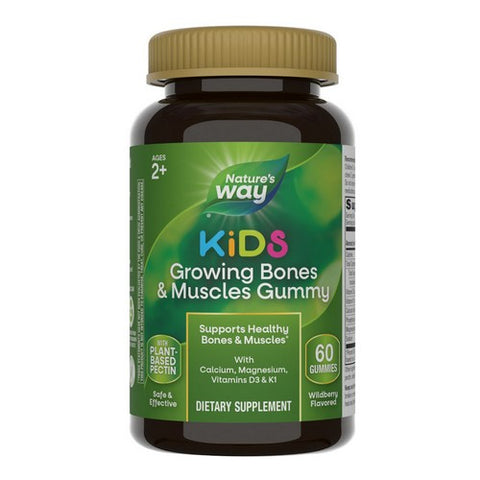 Kids Growing Bones And Muscles Gummies 60 Count by Nature's Way