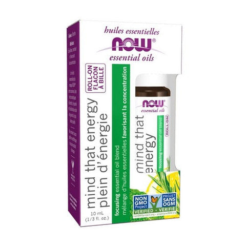 Now Foods, Mind That Energy Essentail Oils, 10 ml Now Foods