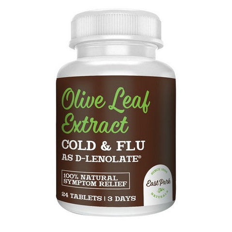 East Park Naturals, Olive Leaf Extract Cold & Flu, 24 Tabs East Park Naturals