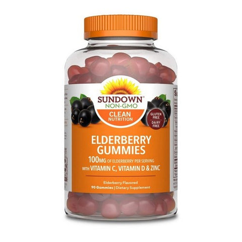Sundown Elderberry Gummies 90 Count by Sundown Naturals