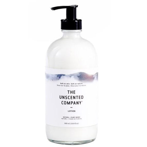 The Unscented Company, Hand & Body Lotion Glass Bottle, 15.7 Oz The Unscented Company