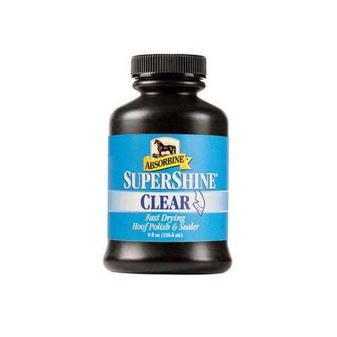 Absorbine, SuperShine Fast Drying Hoof Polish and Sealer  Clear, 8 Oz Absorbine