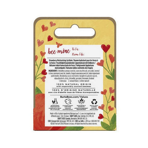 Burts Bees, Mine Moisturizing Strawberry Lip Balm, 0.15 Oz Burts Bees