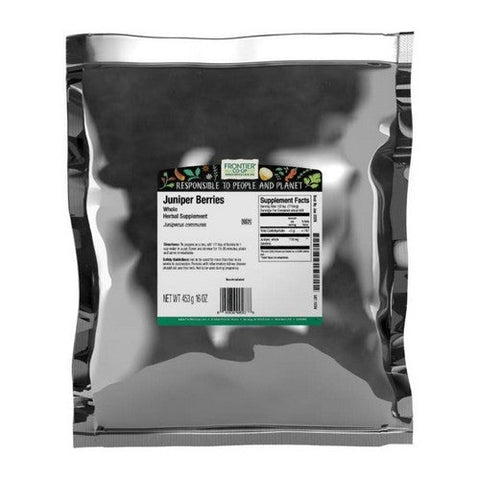 Frontier Coop, Whole Juniper Berries, 1 Lb Frontier Coop