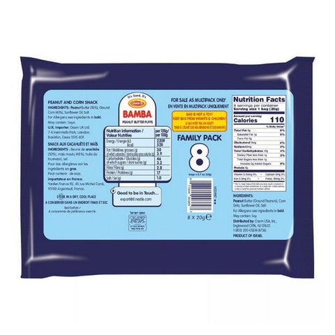 Osem, Bamba Puff Multipack, 5.6 Oz (Case Of 6) Osem