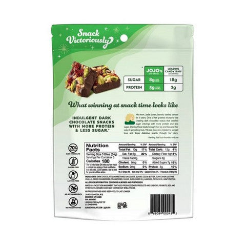 Jojos Chocolate, Original Chocolate Bites, 3.6 Oz(Case Of 6)