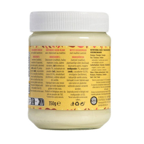 Good Good, Choco White No Added Sugar Spread, 12 Oz(Case Of 6) Good Good