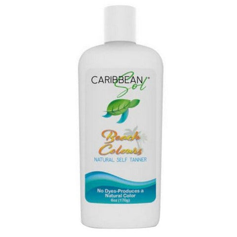Caribbean Solutions, Beach Colours Natural Self Tanner, 6 Oz Caribbean Solutions