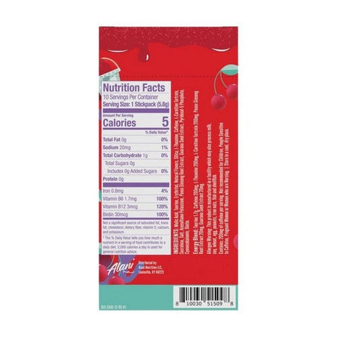 Alani Nu, Energy Stick Pack Cherry Slush, 10 Count Alani Nu